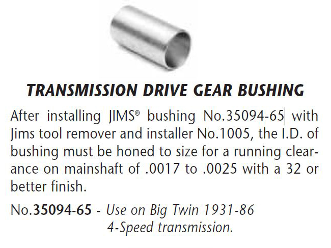 TRANSMISSION MAIN DRIVE